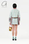 YANYAN KNITS Woven Jacket/Skirt YYK-YYW24-1881-LV Top